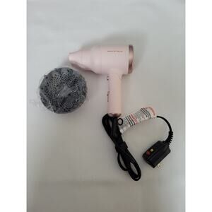 Wavytalk Blow Dryer with Diffuser, Mini Hair Dryer with Folding Handle, 1600W